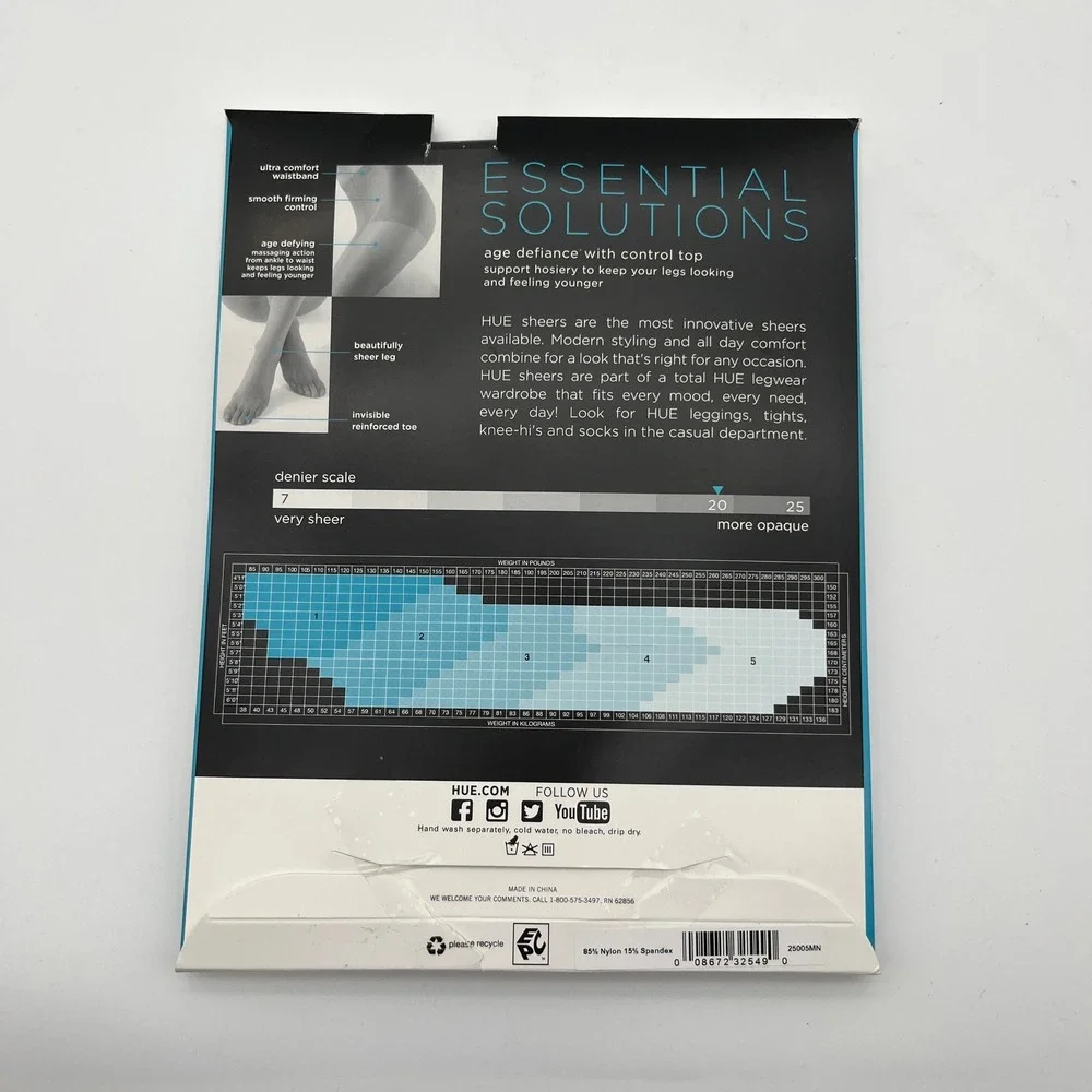 HUE keywords hosiery